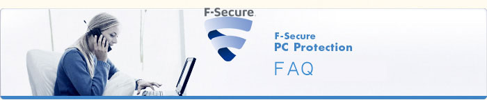 F-Secure PC Protection FAQ